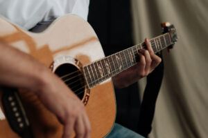 Audição de violão erudito na Sala FUNDEC