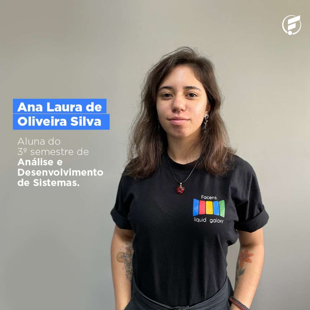 Ana Laura de Oliveira Silva - Análise e Desenvolvimento de Sistemas - 3º Semestre