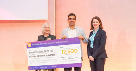 Florestas Inteligentes recebe premiação máxima no QS Reimagine Education Awards e é ouro na categoria sustentabilidade em ação educacional