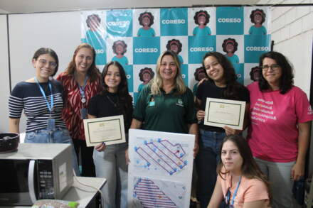 Alunas Facens apresentam projeto de otimização de rota para CORESO