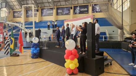 Festa no Ginásio Municipal de Esportes marca abertura dos Jogos Escolares de Sorocaba 2025