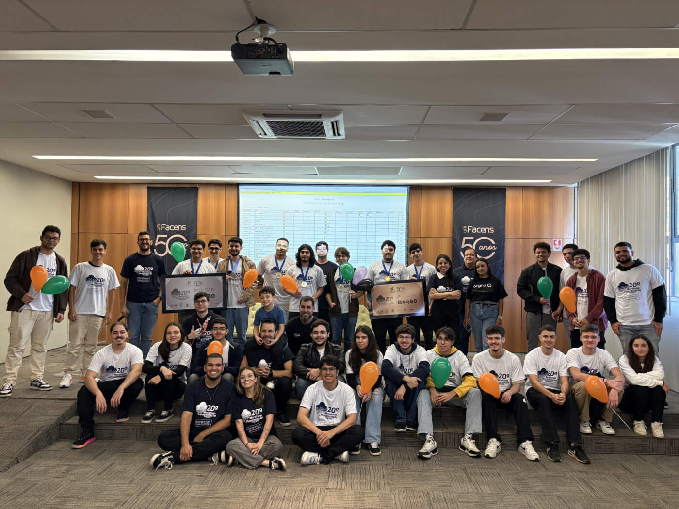Conheça os vencedores da 20ª Maratona de Programação da UniFacens!
