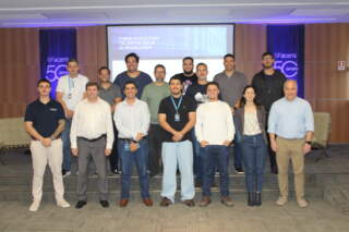 UniFacens recebe visita da CommScope para encontro de integração e inovação