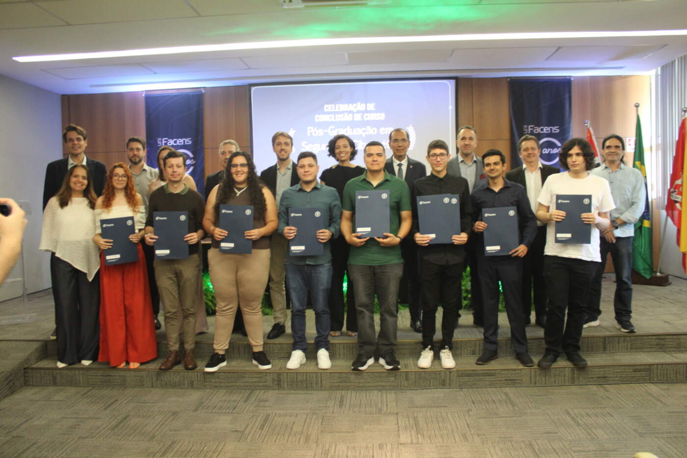 UniFacens e Lenovo celebram a conclusão da 3ª turma de pós-graduação em Segurança Cibernética